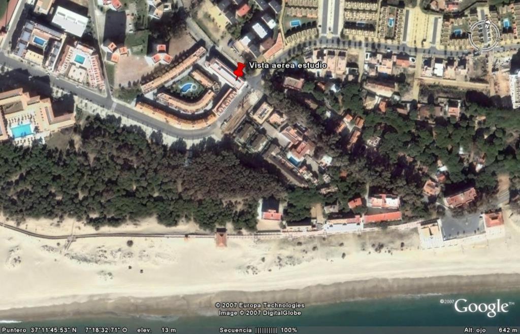 Estudio Con Piscina Y Garaje A 100 Mtr De La Playa Isla Cristina Kültér fotó